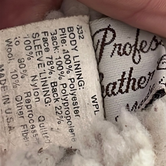 Vintage 70's Suede Sherpa lined Ranchers/Yellowstone Coat/Jacket -Oakton - Picture 11 of 17